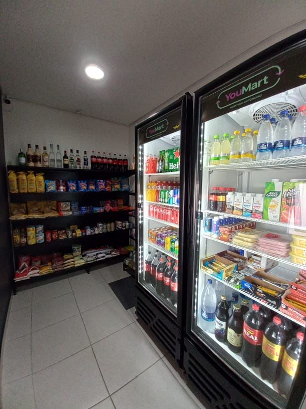 Neste formato de mercado, o residente pega aquilo de que necessita, paga e leva. Foto: Arquivo Youmart.