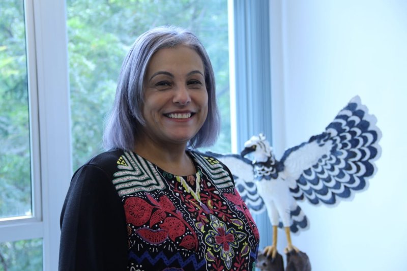 A pesquisadora reforça a importância de investimentos para o avanço da Inovação na Amazônia e no País. Foto: Cimone Barros/ Inpa.